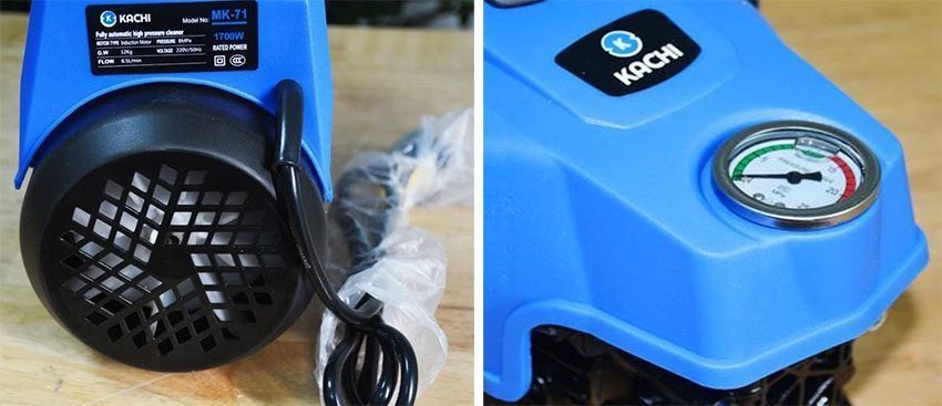 Máy rửa xe Motor cảm ứng từ Kachi MK-71 - Hàng chính hãng
