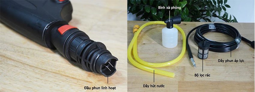 Máy rửa xe Motor cảm ứng từ Kachi MK-71 - Hàng chính hãng
