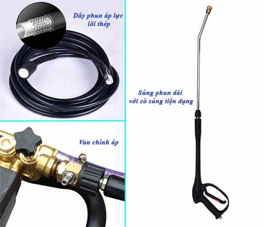 Máy rửa xe Palada PD 80/2.2 - Hàng chính hãng