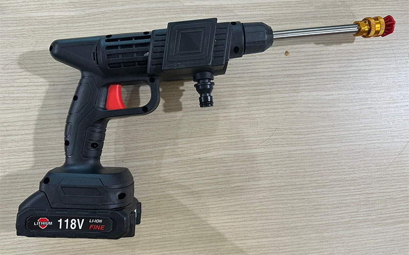 Máy rửa xe cầm tay dùng pin KENYA 118V - Hàng chính hãng