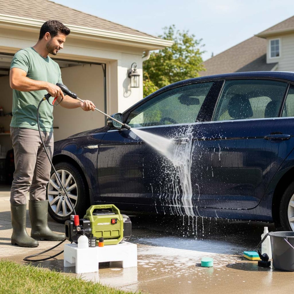 Máy rửa xe cao áp Amaxtools ARX-2620 - Hàng chính hãng