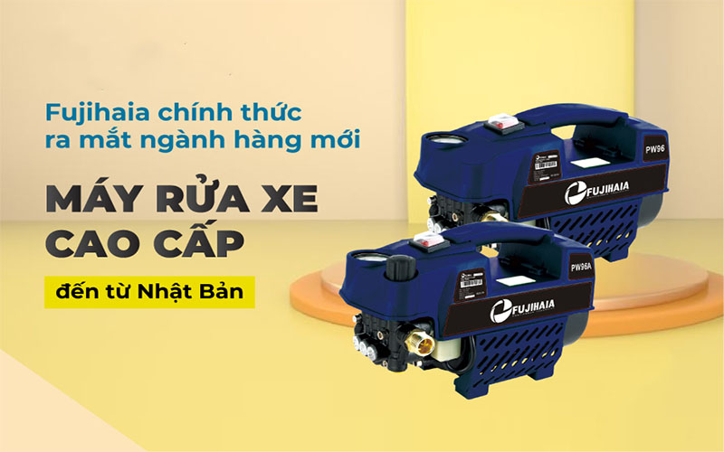 Máy rửa xe cao áp Fujihaia PW96