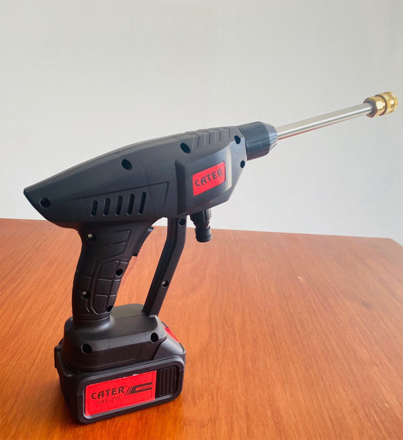 Máy xịt rửa xe mini dùng pin sạc Cater CRX 21V - Hàng chính hãng
