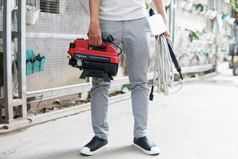 Máy rửa xe mô tơ cảm ứng từ Fujihome PW01A - Hàng chính hãng