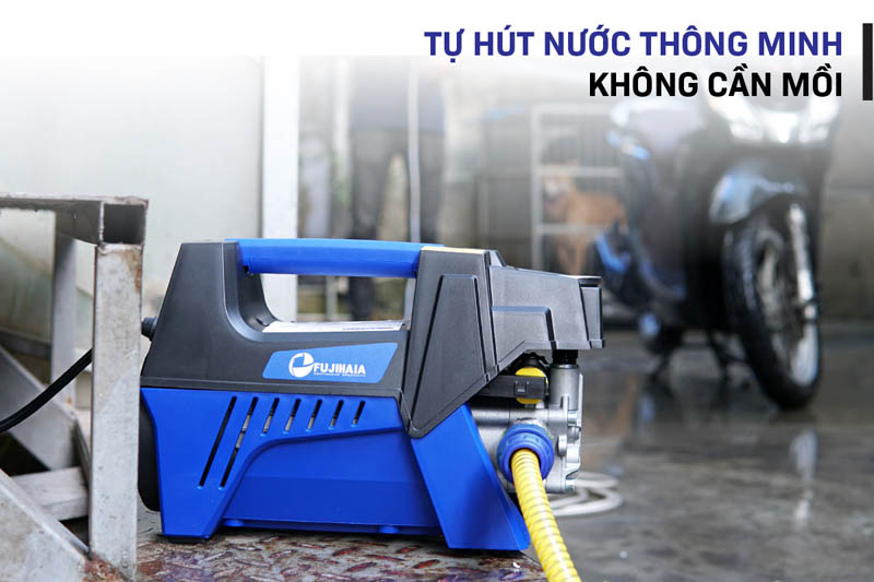 Máy rửa xe mô tơ cảm ứng từ Fujihaia PW3B - Hàng chính hãng