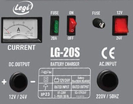 Máy sạc bình ắc quy Legi LG-20S - Hàng chính hãng