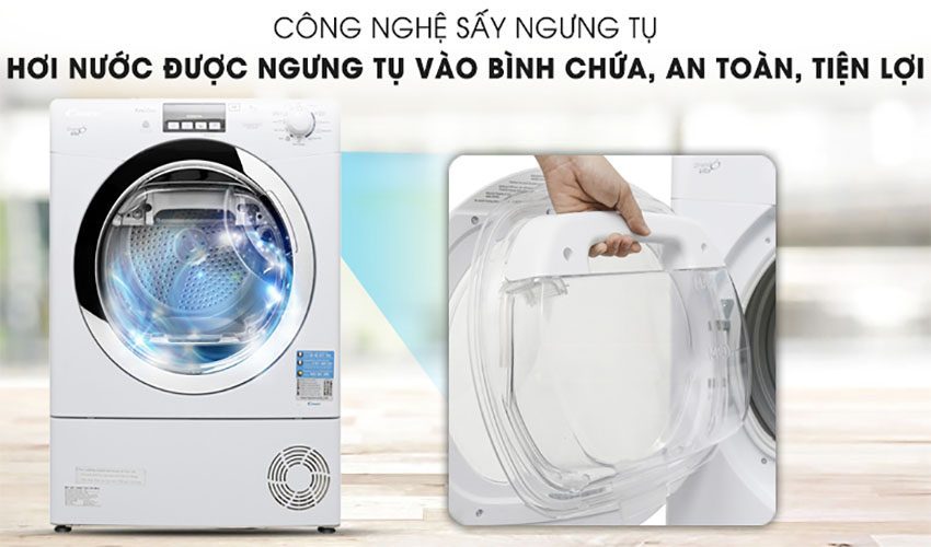 Máy sấy Candy GVCD1013B-S - Hàng chính hãng