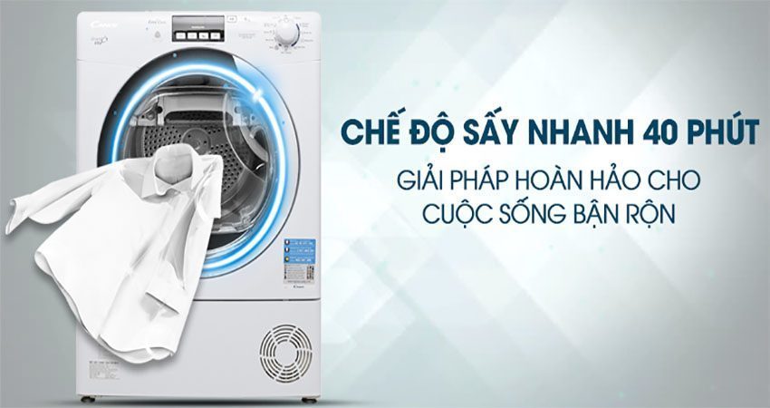 Máy sấy Candy GVCD1013B-S - Hàng chính hãng