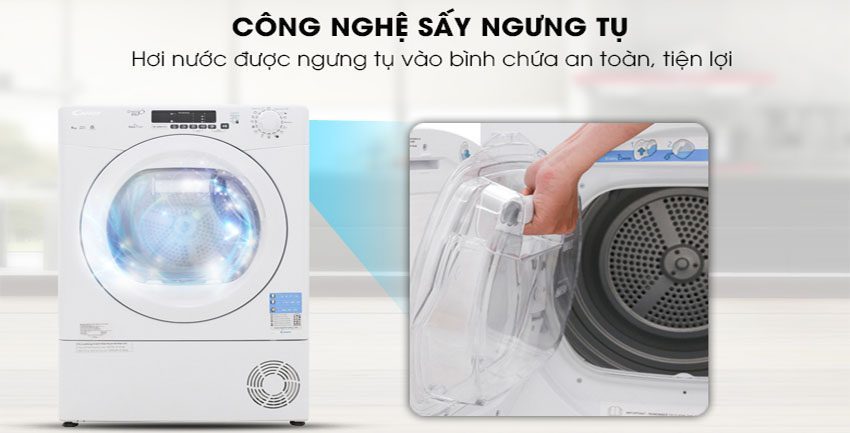Máy sấy Candy GVSC9DE-S - Hàng chính hãng