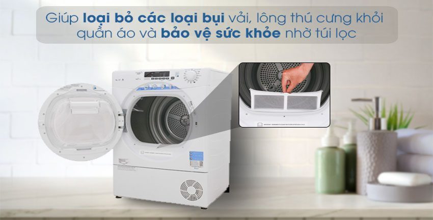 Máy sấy Candy GVSC9DE-S - Hàng chính hãng