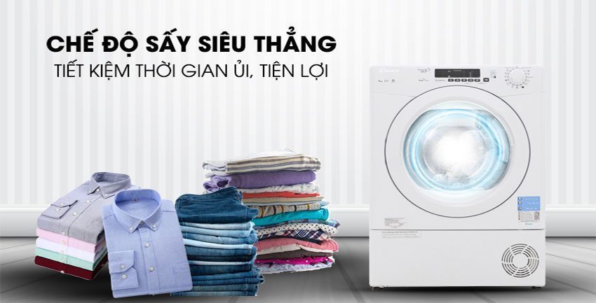 Máy sấy Candy GVSC9DE-S - Hàng chính hãng