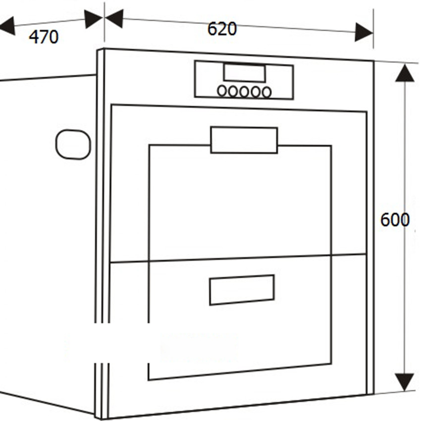 Máy sấy bát âm tủ Binova BI-111-MSB - Hàng chính hãng
