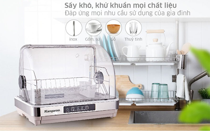 Máy sấy bát Kangaroo KG45DD - Hàng chính hãng