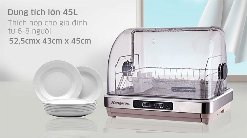 Máy sấy bát Kangaroo KG45DD - Hàng chính hãng
