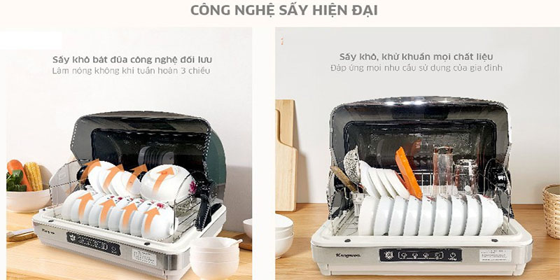 Máy sấy bát Kangaroo KG45DUV - Hàng chính hãng
