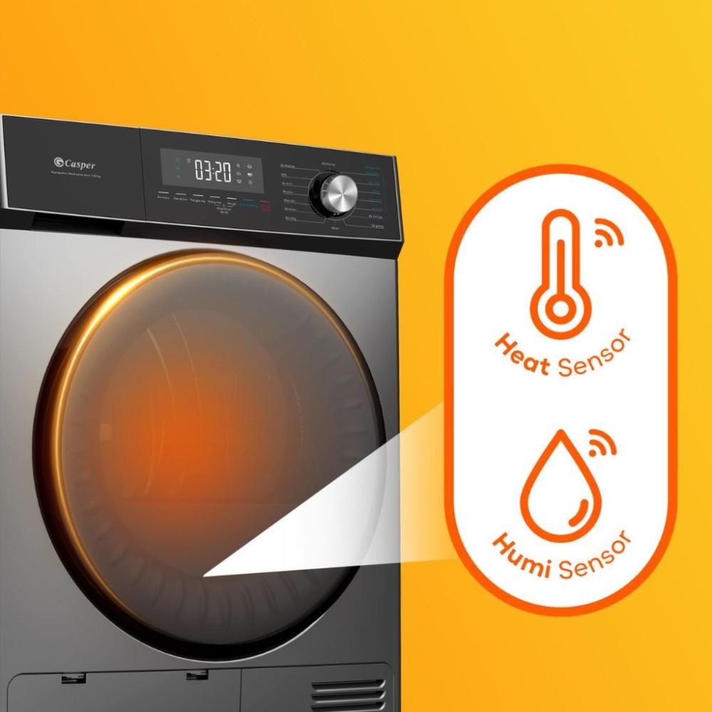 Máy sấy bơm nhiệt Casper TD-P9HG1  - Hàng chính hãng