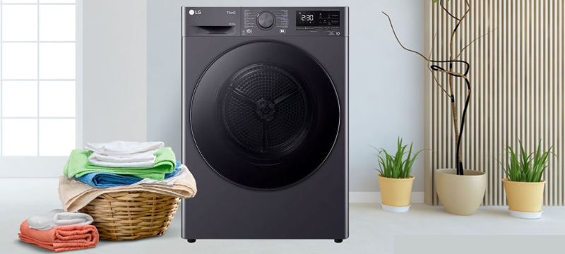 Máy sấy bơm nhiệt LG 10.5 kg DVHP50M - Hàng chính hãng