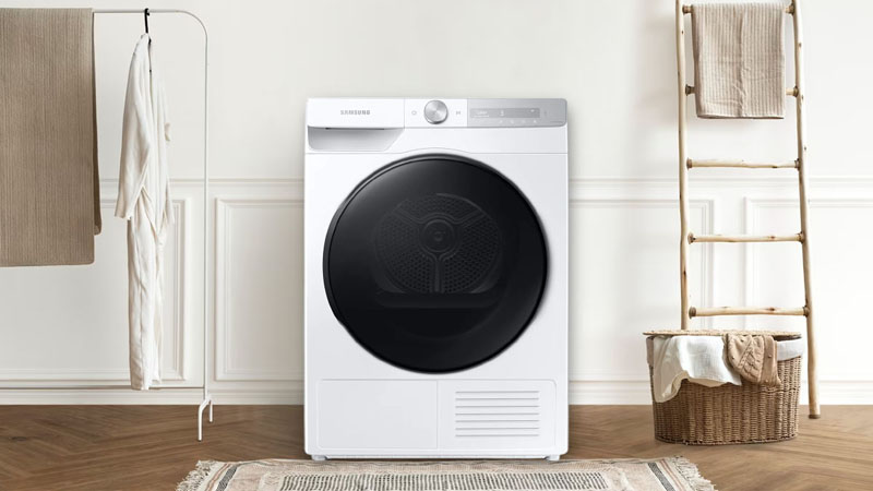 Máy sấy quần áo Samsung inverter DV90T7240BH/SV - Hàng chính hãng