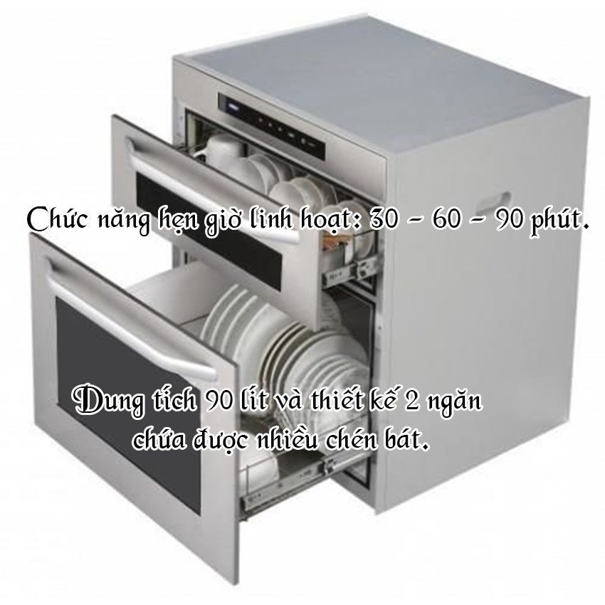 Máy sấy chén Kiwa KW-900HS - Hàng chính hãng