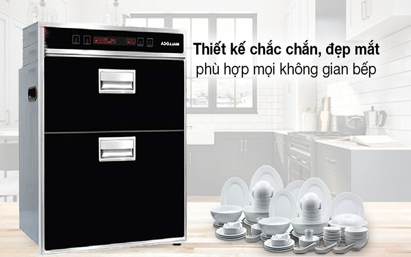 Máy sấy chén Malloca ZLD110-A3B - Hàng chính hãng
