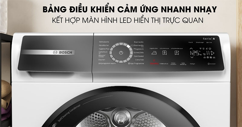 Máy sấy cửa trước Bosch WQB245B40 - Hàng chính hãng