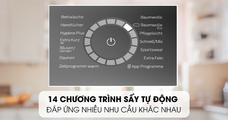 Máy sấy cửa trước Bosch WQB245B40 - Hàng chính hãng