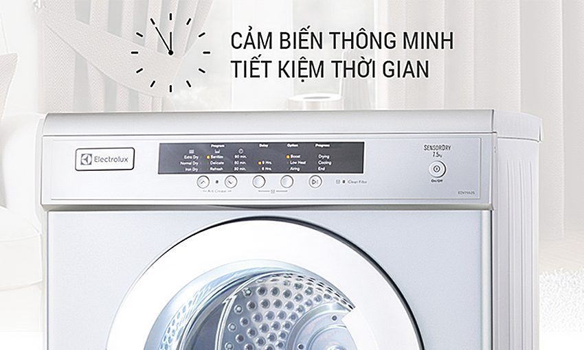 Máy sấy cửa trước Electrolux EDV-7552 - Hàng chính hãng