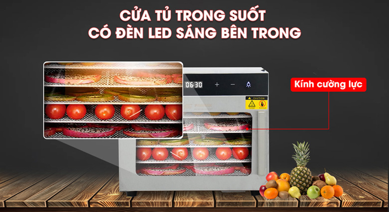 Máy sấy hoa quả NewSun SS-06H - Hàng chính hãng