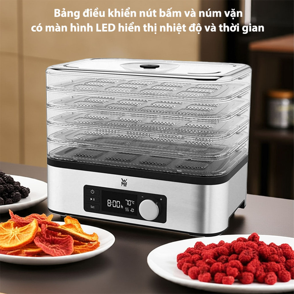 Máy sấy hoa quả, thực phẩm 5 tầng WMF Kitchenminis - Hàng chính hãng