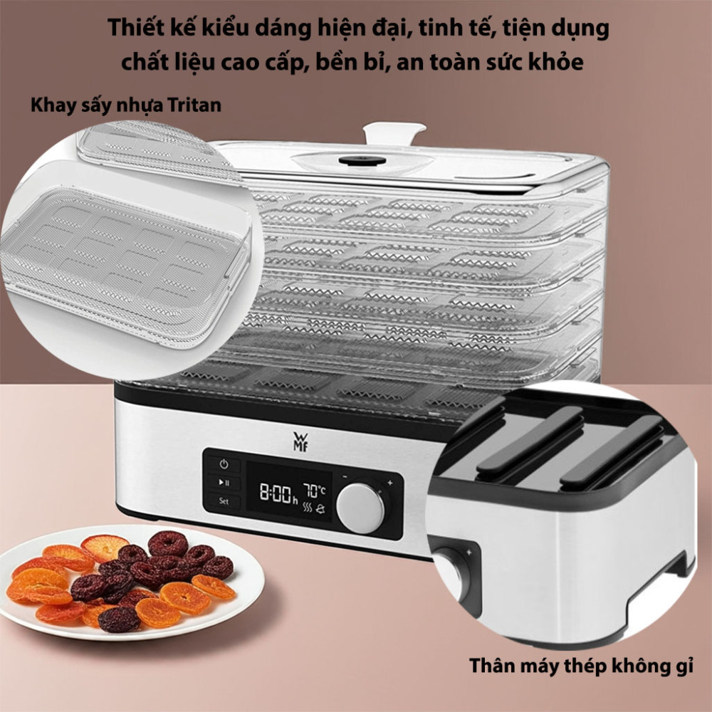 Máy sấy hoa quả, thực phẩm 5 tầng WMF Kitchenminis - Hàng chính hãng