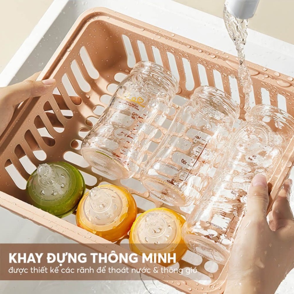 Máy sấy khô và tiệt trùng UV Elmich Babyca USE-8780 - Hàng chính hãng