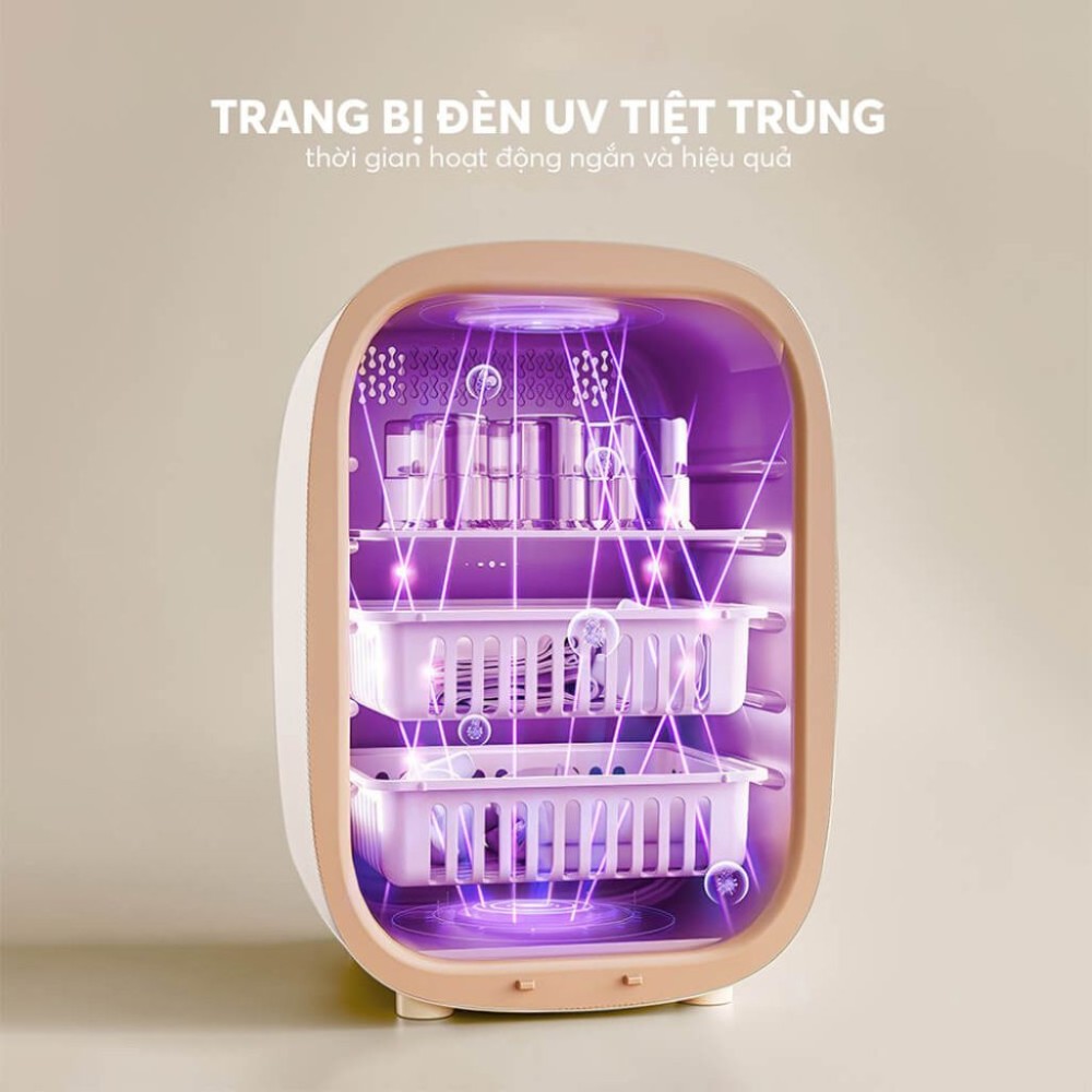Máy sấy khô và tiệt trùng UV Elmich Babyca USE-8780 - Hàng chính hãng