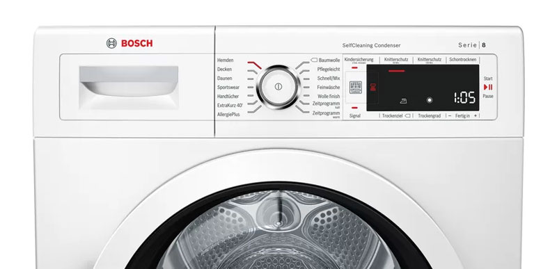 Máy sấy quần áo Bosch WTW87541 - Hàng chính hãng