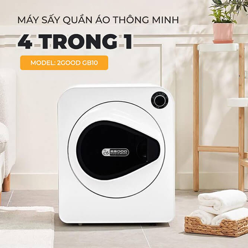 Máy sấy quần áo 2GOOD GB10 - Hàng chính hãng