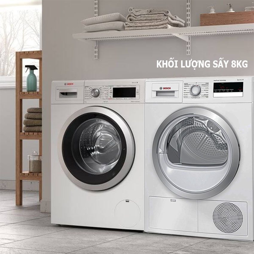 Chức năng của Máy sấy quần áo Bosch WTH85200GB