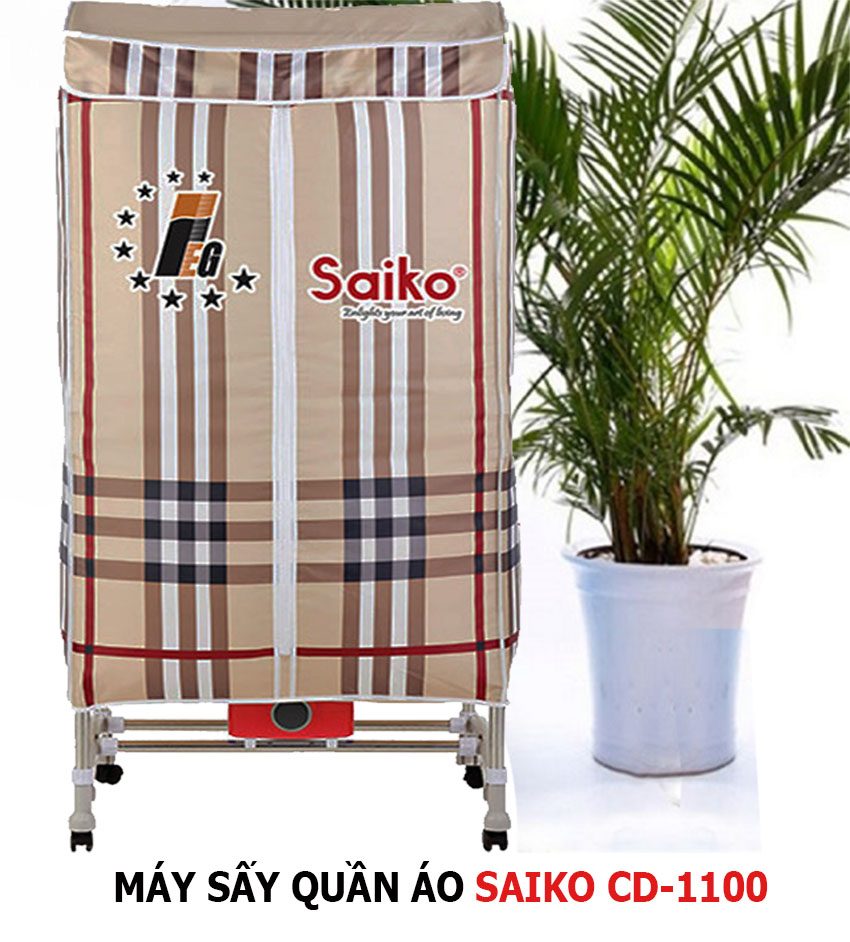 Máy sấy quần áo Saiko CD-1100