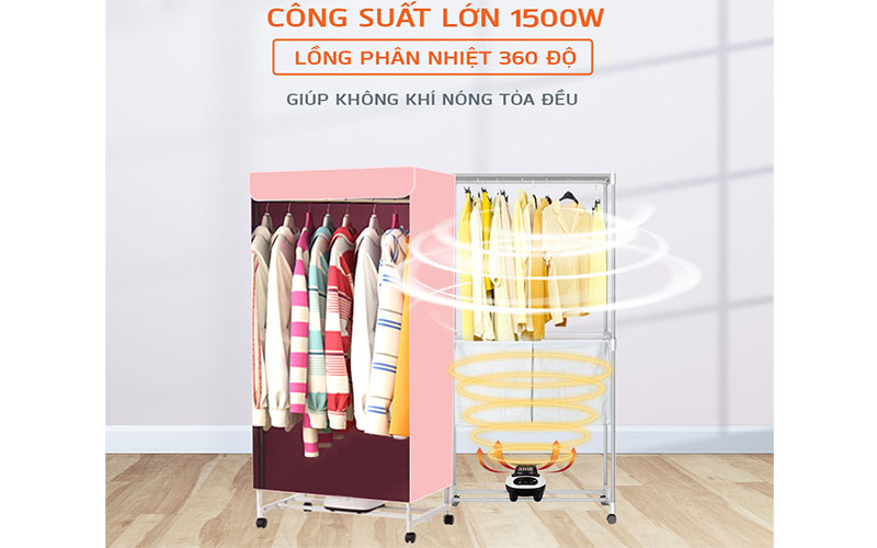Máy sấy quần áo Unie UE-666 - Hàng chính hãng