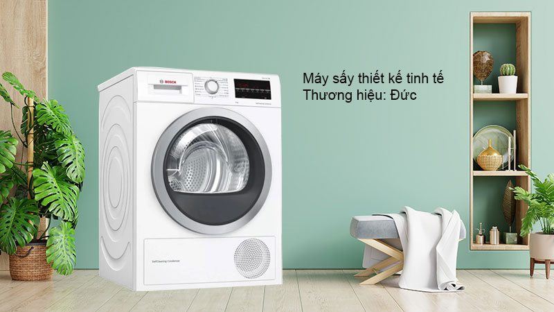 Máy sấy quần áo Bosch WQG24200SG - Hàng chính hãng