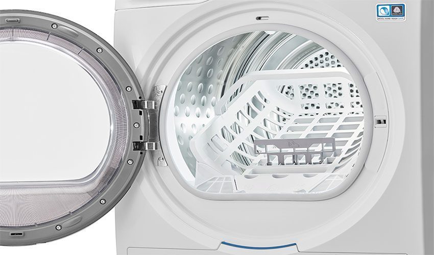 Thiết kế lồng giặt của Máy sấy quần áo cửa trước Electrolux EDH803BEWA