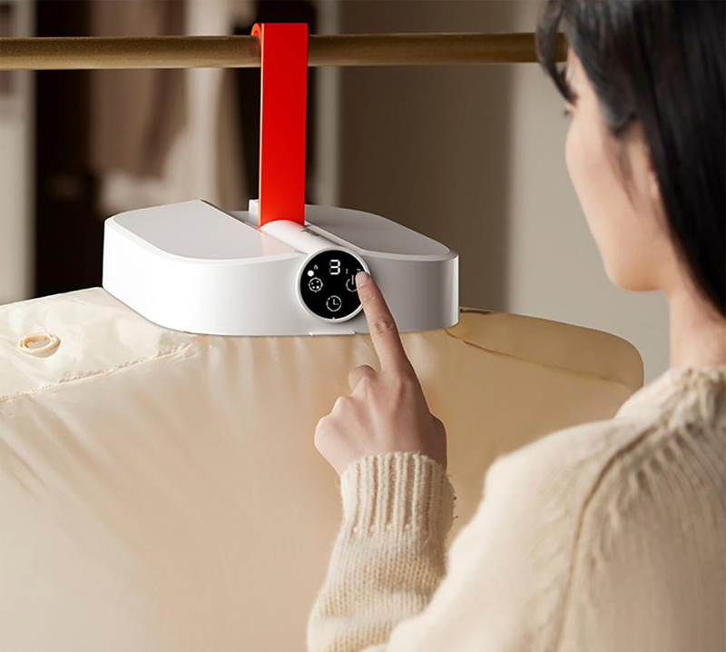 Máy sấy quần áo gấp gọn Deerma GY700W - Hàng chính hãng