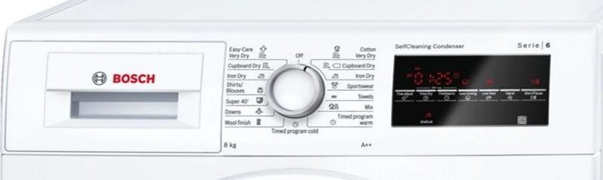 Máy sấy quần áo ngưng tụ Bosch WTW85460BY - Hàng chính hãng