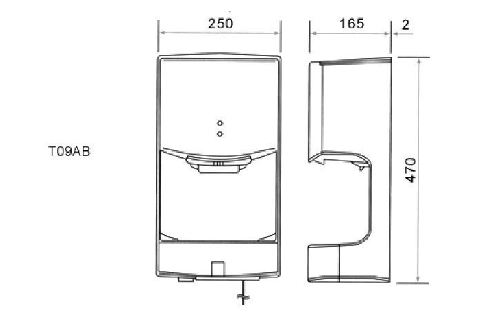 Máy sấy tay KDK T09AB - Hàng chính hãng