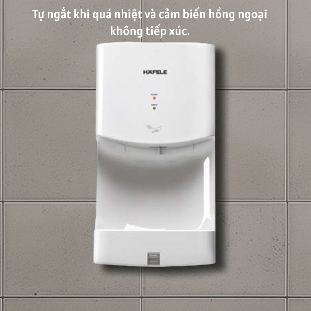 Máy sấy tay Hafele H468 (983.64.003) - Hàng chính hãng