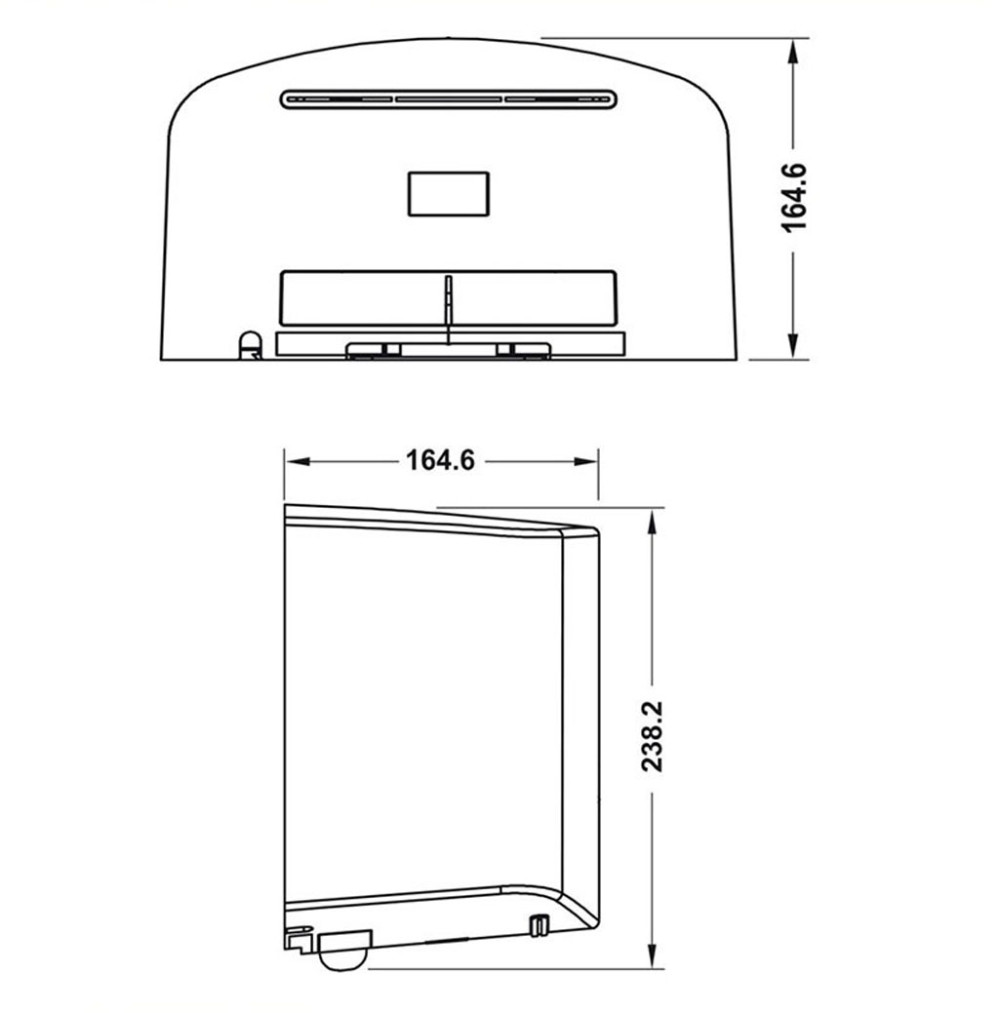 Máy sấy tay Hafele H238 (983.64.002) - Hàng chính hãng