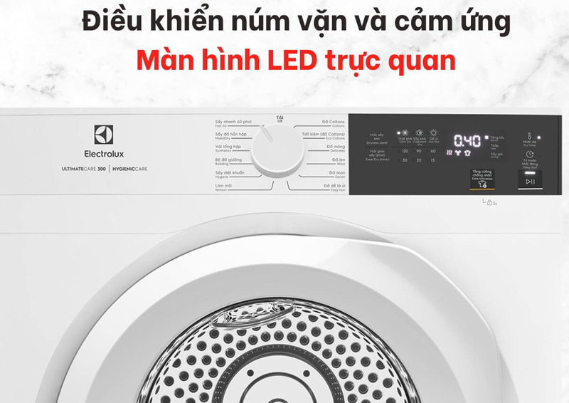 Máy sấy thông hơi Electrolux EDV804H3WC - Hàng chính hãng