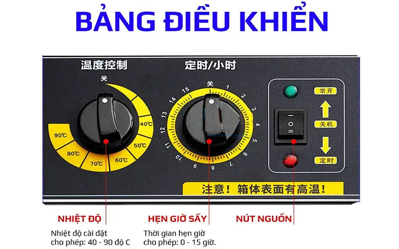 Máy sấy thực phẩm 10 khay Septree ST-10K - Hàng chính hãng