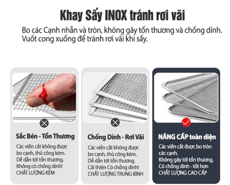 Máy sấy thực phẩm Septree DBC-08A01  - Hàng chính hãng