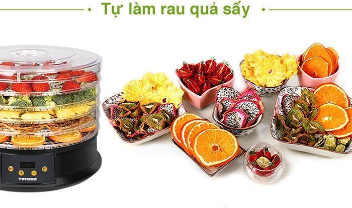 Máy sấy thực phẩm Tiross TS9682 - Hàng chính hãng