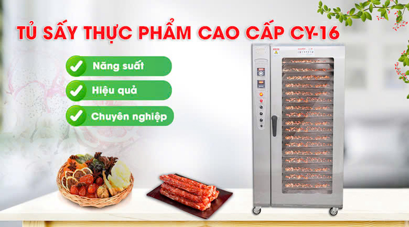 Tủ sấy thực phẩm Newsun CY-16 - Hàng chính hãng