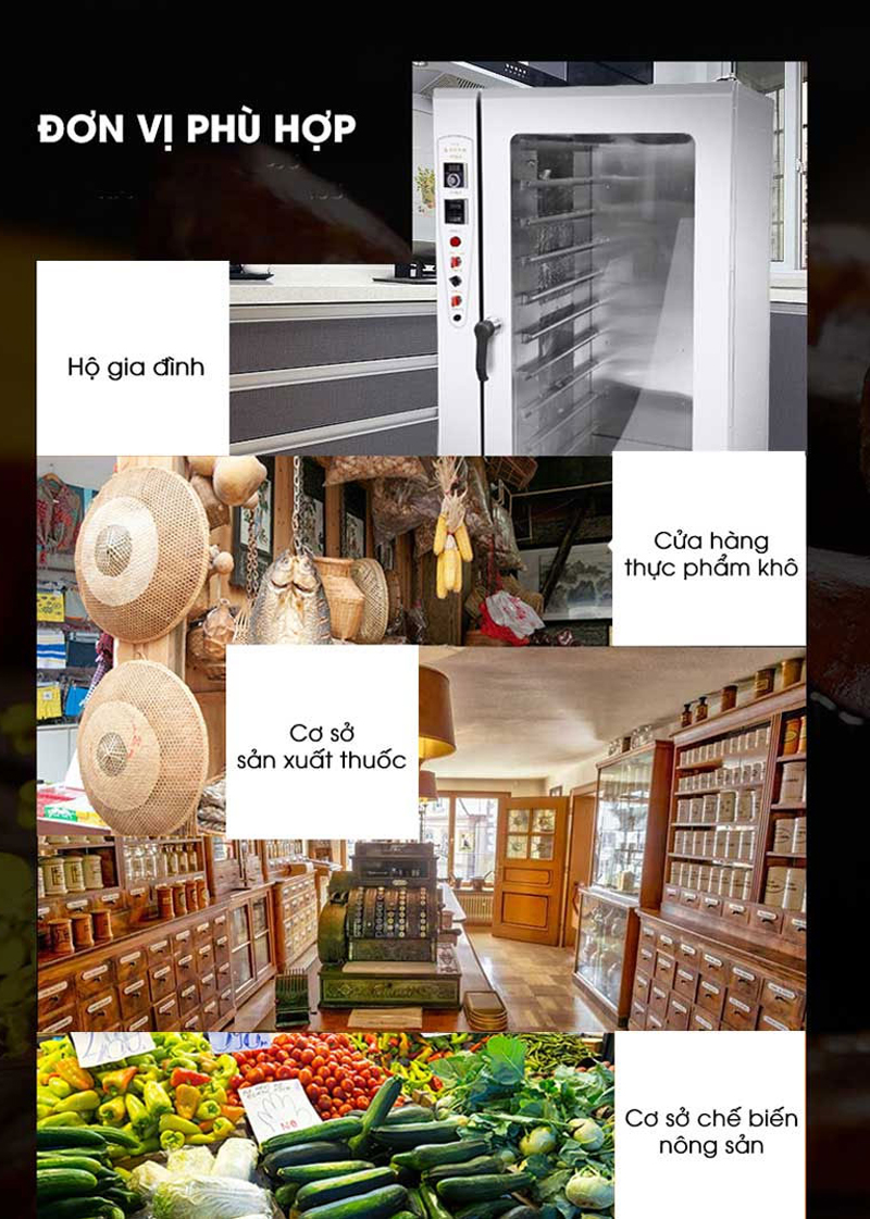 Máy sấy thực phẩm Newsun CY-8 - Hàng chính hãng